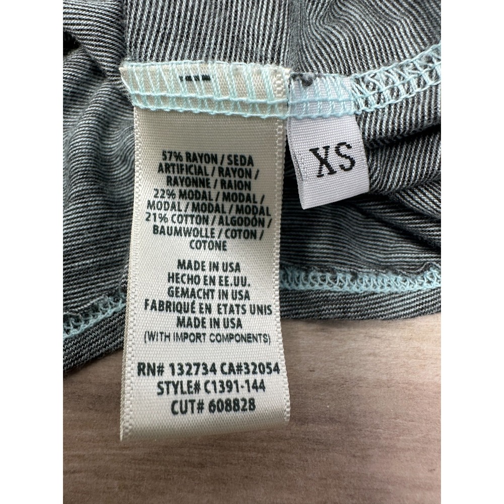 Cloth & Stone Tank Top Size Women's X-Small Anthropologie Tunic Sleeveless~Gray - Picture 5 of 7